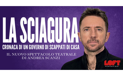 Andrea Scanzi a teatro con ‘La Sciagura. Cronaca di un governo di scappati...