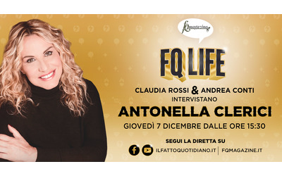 Antonella Clerici in diretta a Fq Life con Claudia Rossi e Andrea Conti: da “The Voice Kids” a “È sempre mezzogiorno”