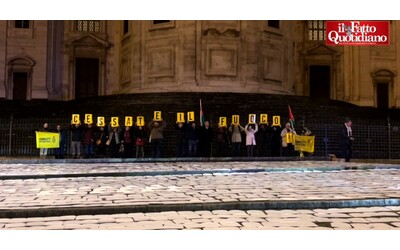 “Basta stragi dei civili”: 5000 lapidi a Roma per ricordare i bambini palestinesi uccisi. Amnesty: “Tregua non basta, serve cessate il fuoco reale”