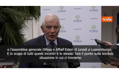 Borrell per il G7 Esteri a Capri: “È un posto molto carino, ma il mondo non è così. Molti posti si trovano in una situazione rischiosa”