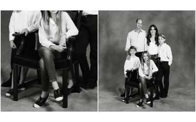 C’è troppo Photoshop nella foto di natale di William e Kate: “Manca una gamba al principe e un dito al piccolo Louis”