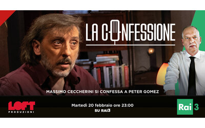 Ceccherini a La Confessione (Rai3) di Gomez: “Non posso andare agli Oscar senza il mio cane: tiene a freno la bestia dell’alcol”