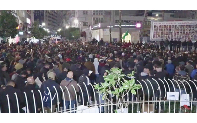 Cisgiordania, manifestazione a Ramallah dopo la morte del numero due di...