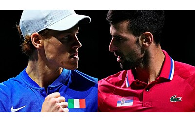 Coppa Davis, semifinale Italia-Serbia: ancora Sinner contro Djokovic (ma non solo) | Orari e tv