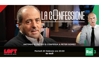 Di Pietro a La Confessione (Rai3) di Gomez: “I dossier degli 007 contro il...