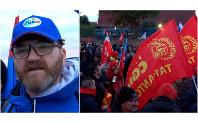 Ex Ilva, la protesta degli operai: “Via ArcelorMittal da Taranto, il governo intervenga per dare un futuro alle famiglie”