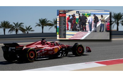 F1, clamoroso in Bahrain: salta un tombino e viene colpito dalla Ferrari di Leclerc. Sospesi i test