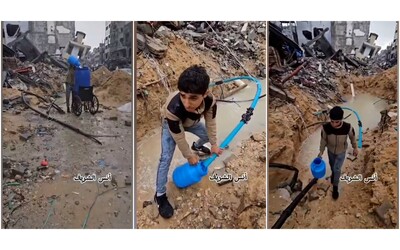 Gaza, ecco come la popolazione fa fronte alla carenza idrica. Il giornalista Anas Sharif: “La gente lotta per l’acqua ogni giorno”