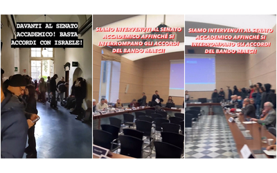 Genova, protesta degli studenti universitari contro gli accordi con Israele: l’irruzione al senato accademico – Video