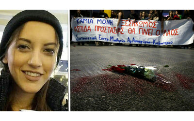grecia le pattuglie non sono un taxi uccisa dall ex dopo avere chiesto aiuto alla polizia e scoppia la protesta