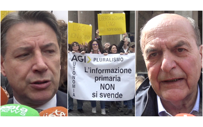 I giornalisti dell’Agi in piazza contro la cessione ad Angelucci: ‘Non possiamo appartenere a una parte politica’. Opposizioni: ‘Conflitto d’interessi’