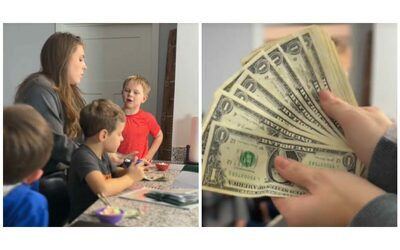 i miei figli di 6 8 e 9 anni pagano le bollette e l affitto devono imparare la gestione del denaro il video di una mamma accenda la discussione su tiktok