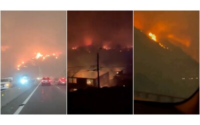 Il Cile è devastato dagli incendi, le fiamme sono già costate la vita a...