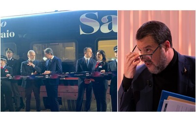 Il Frecciarossa per Sanremo con i vertici Rai e Trenitalia: Salvini...