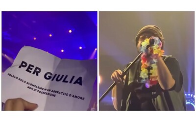 Il ricordo di Giulia Cecchettin al concerto di Calcutta: “Canta più che puoi, canta per lei” – VIDEO