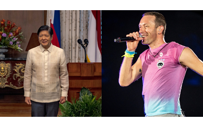 in elicottero al concerto dei coldplay polemica sul presidente delle filippine spreca fondi pubblici