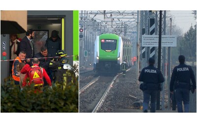 incidente nella stazione di treviglio treno investe un carrello dimenticato sui binari evacuati i passeggeri rallentamenti sulla linea