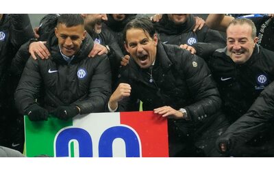 inter simone inzaghi festeggia lo scudetto sensazione bellissima era vinto gi a marzo le parole dell allenatore