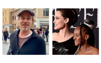 La figlia di Brad Pitt toglie il cognome del papà quando e si presenta come “Zahara Marley Jolie”