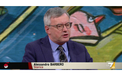 Lo storico Barbero a La7: “Chi è al governo ha giurato sulla Costituzione...