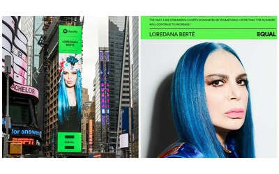 Loredana Bertè conquista Times Square: ecco perché c’è una sua gigantografia a New York
