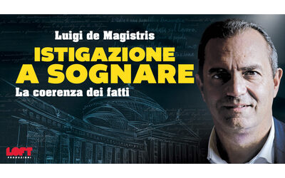 Luigi de Magistris a teatro con ‘Istigazione a sognare’: “Costituzione...