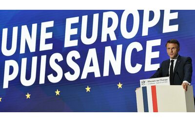 Macron: “La nostra Europa può morire. Serve fare debito comune per investire nella Difesa e rilanciare la potenza Ue”