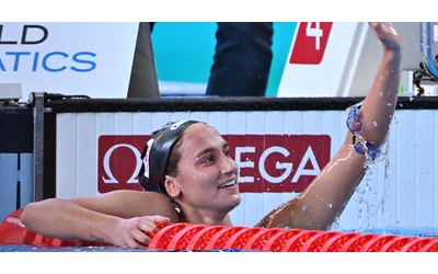 mondiali di nuoto simona quadarella oro nei 1 500 stile libero il secondo in carriera