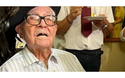 Morto a 111 anni Tripolino Giannini, l’uomo più vecchio d’Italia. Il...
