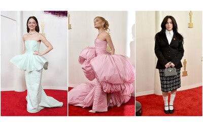Oscar 2024, i voti ai look sul red carpet: Emma Stone e il vestito rotto...