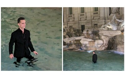Pedro Alonso, il “Berlino” de La Casa di Carta fa il bagno nella Fontana...