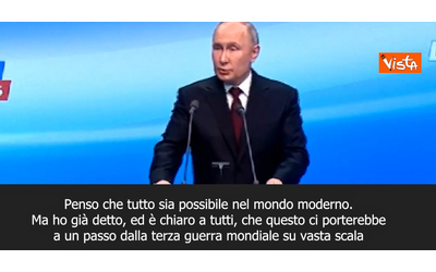 Putin: “Conflitto con la Nato porterebbe alla Terza guerra mondiale. La...