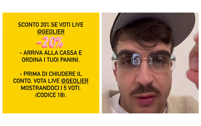 Sanremo 2024, “Sconto del 20% se voti Geolier”: la pubblicità...