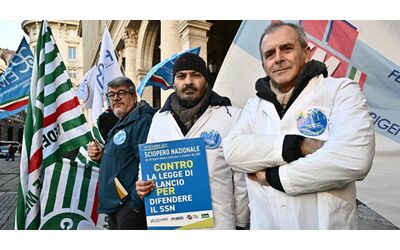 sciopero della sanit gli anestesisti bloccate 9 sale su 10 proteste anche dei veterinari adesione alta in regioni strategiche