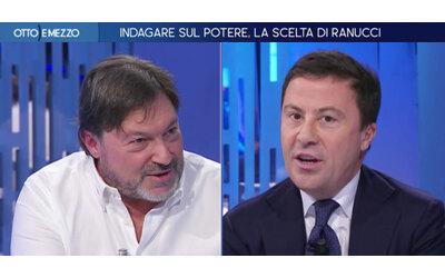 Scontro Bocchino-Ranucci a La7. “La tua è capacità ossessiva”. “Non parli da direttore di un giornale ma da difensore della casta politica”