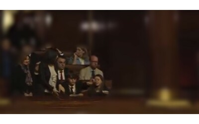 Senato, il video che mostra lo studente 16enne del liceo Righi mimare il...