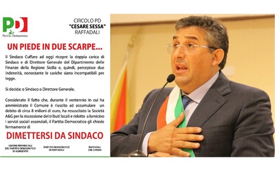 Sicilia, il Pd contro il fratello di Cuffaro: “Sindaco e dirigente regionale, incompatibile”. Lui smentisce: “Falso, sono solo ineleggibile”