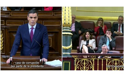 Spagna, la presidente di Madrid Ayuso chiama Sanchez “figlio di pu****a” in Aula. Parlava di presunta corruzione per il caso mascherine – Video