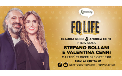 Stefano Bollani e Valentina Cenni in diretta a Fq Life con Claudia Rossi e Andrea Conti