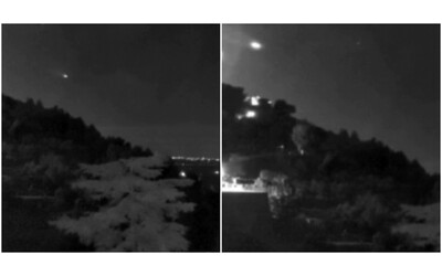un bolide attraversa i cieli della puglia il video dell avvistamento della meteora di oltre 10 secondi virale