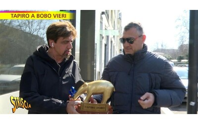 Undicesimo tapiro d’oro per Christian Vieri dopo l’annuncio di Adani,...
