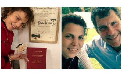 Valeria Favorito, la ragazza che ha ricevuto il midollo da Fabrizio Frizzi si è laureata: “Gli sarò sempre grata”