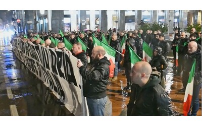 Varese, corteo dell’ultradestra neofascista per le vittime delle foibe:...
