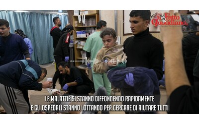 voci di gaza anche la carenza di servizi igienici un emergenza aumentano le malattie tra gli sfollati negli ospedali si lotta per aiutare tutti