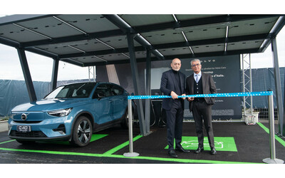 Volvo Powerstop, inaugurato il secondo punto di ricarica fast per auto elettriche a Roma