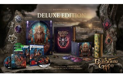 Baldur’s Gate 3: arriva la Deluxe Edition fisica per PS5, PC e Xbox Series...
