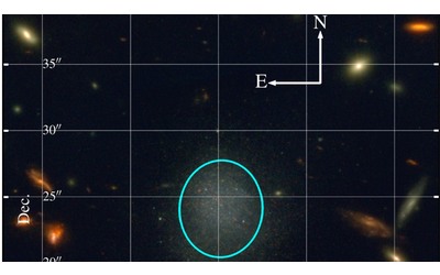 galassia misteriosa una scoperta casuale sfida le leggi dell universo