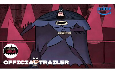 merry little batman il trailer del film d animazione e cosa ha in mente prime video per il cavaliere oscuro