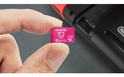 Scheda Fortnite SanDisk microSDXC per Nintendo Switch in sconto su Amazon per...