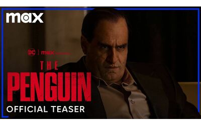 the penguin il primo trailer della serie sul pinguino
